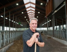 André Schilder bouwt eerste CONO stal